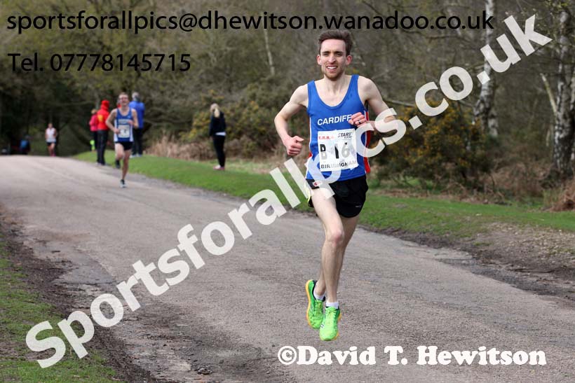 Senior mens English National 12 Stage Road Relay, 2016 English National 12 and 6 Stage Road Relays, Sutton Coldfield, Birmingham. Photo: David T. Hewitson/Sports for All Pics